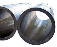 Spun cast tubes, material stainless steel